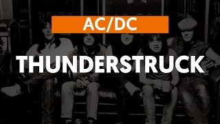 THUNDERSTRUCK - AC/DC | Como tocar na guitarra