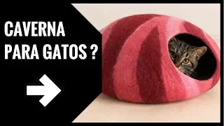 Como Fazer Cavernas Para Gatos Passo A Passo | Gato de 8 Vidas