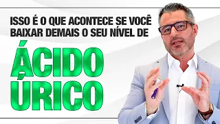 Qual a função do ÁCIDO ÚRICO? Cuidado com níveis baixos! ⚠