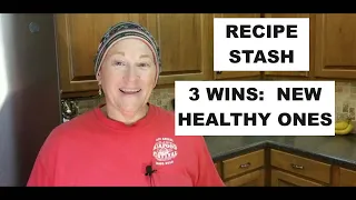 Recipe Stash--three new healthy recipes and a bonus gnocchi recipe!