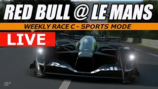 GT Sport - Weekly Race C - Red Bull @ Le Mans // LIVE