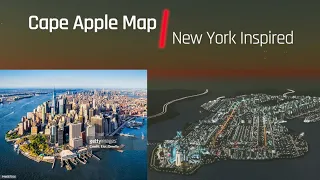 Cities Skylines - Cape Apple Map: New York Inspired. 200k population, no mods. Timelapse video