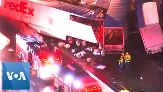 At Least 5 Dead, Dozens Hospitalized in Pennsylvania Highway Crash