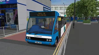 OMSI 2 Optare Solo Cummins ISBe 4 cylinder engine sound mod test (with allison gearbox)
