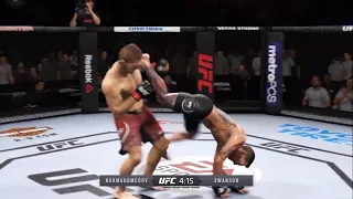 Khabib Nurmagomedov vs. Cub Swanson (EA sports UFC 4)