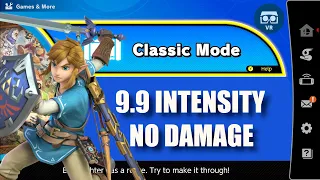 Super Smash Bros. Ultimate - Link Classic mode (9.9 Intensity | No Damage)