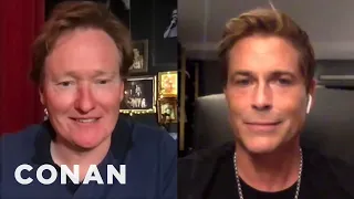 Rob Lowe On His Friendship With Chris Farley | CONAN on TBS