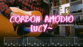 Lucy~ Corbon Amodio Сover / Guitar Tab / Lesson / Tutorial