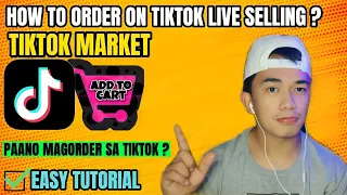 How to order on Tiktok Live | Paano Magorder sa Tiktok ? || EASY TUTORIAL