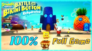 SpongeBob Battle for Bikini Bottom Rehydrated - Longplay 100% Full Game Walkthrough [No Commentary]