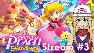 Streaming Princess Peach Showtime Part 3! First Time Playing!