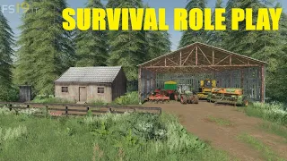 Cutting in Fields - No Mans Land - Time Lapse Episode 1 - Farming Simulator 19