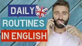 20 Useful English Verbs for Daily Routines