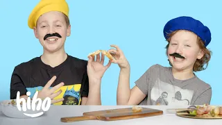 Kids Try Super Stinky Cheese | Kids Try | HiHo Kids