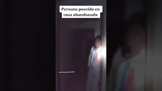 Hombre Poseído por el demonio😱 #shorts #paranormal #miedo #fantasmas