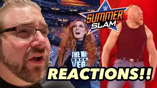 CRAP CITY?! REACTING To MOST RIDICULOUS SUMMERSLAM EVER!