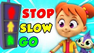 Traffic Safety Song | Nursery Rhymes For Children | Songs For Kids