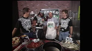 Dinner & A Movie Host & Chef join the NWO?! DDP Gives Host a Diamond Cutter! 1997 (WCW)