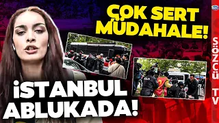 Beşiktaş'ta Polisten Sert Müdahale! Abluka Altına Aldılar! Gözaltılar Başladı