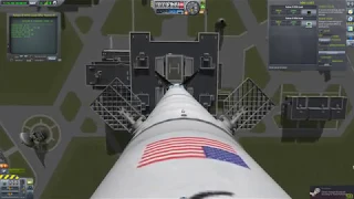 Falcon 9 Booster Landing - Kerbal Space Program KOs Fully Automated