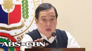Sen. Gordon discusses result of probe on policemen who allegedly resell illegal drugs