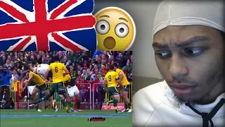 AMERICAN FIRST REACTION TO RUGBY | BEST STEPS, HITS, TRIES, FENDS & MORE! (2019)