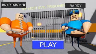 VERY SCARY OBBY BARRY'S PRISON RUN! FULL GAME Walkthrough