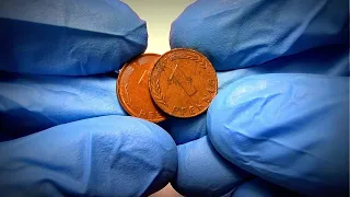 Seltene 1 Pfennig Münze aus Deutschland