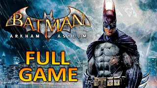 Batman: Arkham Asylum - Full Game Walkthrough 2K 60FPS PC (No Commentary)
