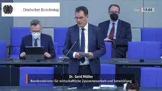 Gerd Müller weist auf verheerende soziale Folgen der Covid-19-Pandemie hin