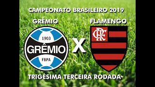 33a RODADA BRASILEIRÃO 2019 - 17 NOVEMBRO - GRÊMIO 0 X 1 FLAMENGO