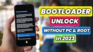 How To Unlock Bootloader On Any Android | Unlock Bootloader Without PC & TWRP | Unlock Bootloader