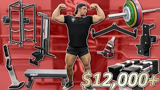 My $12,559 Garage Gym | Full Home Gym Tour