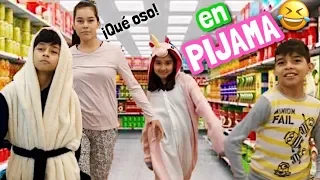 BROMAS / RETOS EN LA CALLE | ¡SALIMOS EN PIJAMAS! 😱