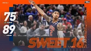 Kansas vs. Auburn: Second round NCAA tournament extended highlights