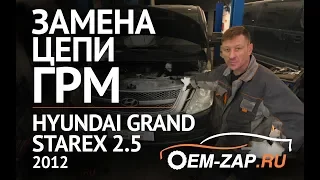 Replacing the timing chain Hyundai Grand Starex