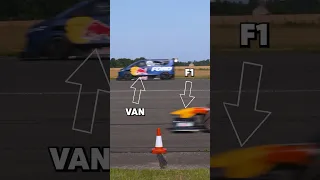 F1 Car vs Ford Supervan ⚡️