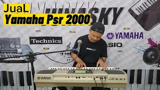 Jual | Keyboard Yamaha Psr 2000 | Flashdisk | mic | Sound mantap