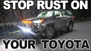The Best Rust Protection For Your Toyota - How To Stop Your 4Runner From Rusting