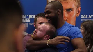 Chi Lewis-Perry beefs with Jon Jones at Bodypower UK 2019