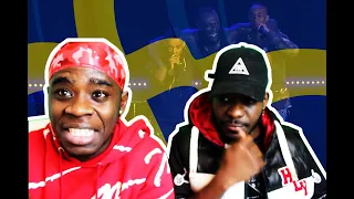 STORMZY IN SWEDEN!! | Reacting to Vossi Bop Remix Ft Aden & Asme & Haval - Klass Ett