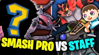 PANDA SMASH PRO VS STAFF: Who Will Win?