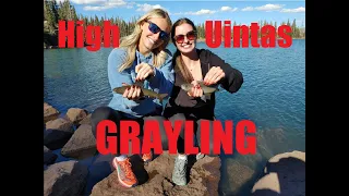 High Uintas Backpacking for grayling with my nieces and nephew.