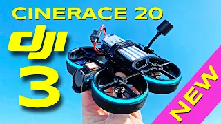 NEW 2023 Flywoo Cinerace 20 FPV Drone with DJI 03 Camera