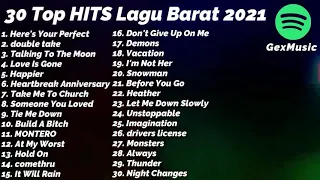 30 Top Hits Lagu Barat 2021  Spotify Playlist Viral Tiktok ( NO ADS )