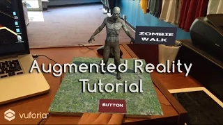 How To Augmented Reality App Tutorial Virtual Buttons with Unity and Vuforia