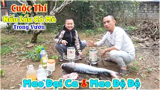 Cuộc Thi Nấu Món Ăn Từ Cá Mè - Tự Kiếm Đồ Trong Vườn Nấu Với Cá Mè Xem Ai Làm Được Món Ngon Nhất