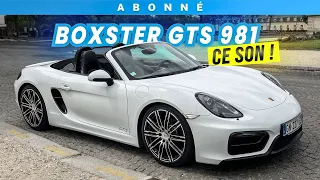 PORSCHE BOXSTER GTS : QUE DU BONHEUR POUR LES OREILLES !