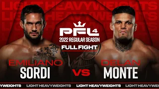 Delan Monte vs Emiliano Sordi | PFL 4, 2022