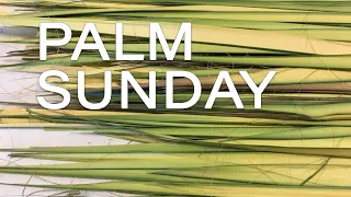 Palm Sunday with Bishop Scharfenberger (April 5, 2020)